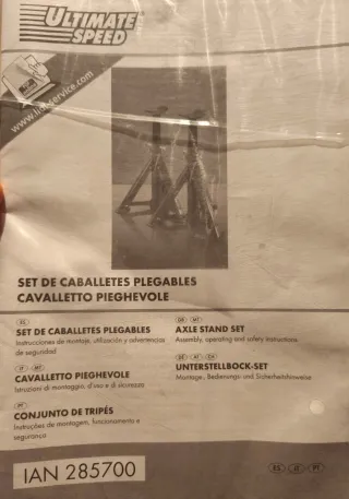 Set 2 caballetes plegables Ultimate Speed