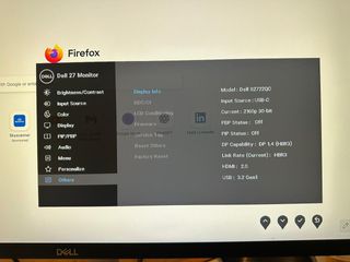 Monitor Dell S2722QC 4K USB-C 65W