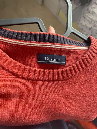 Jersey Dustin punto fino naranja