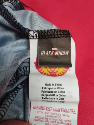DISFRAZ BLACK WIDOW Talla M