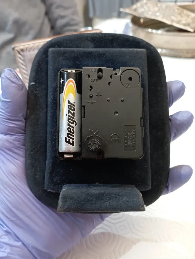 Orologio da tavolo argento 925