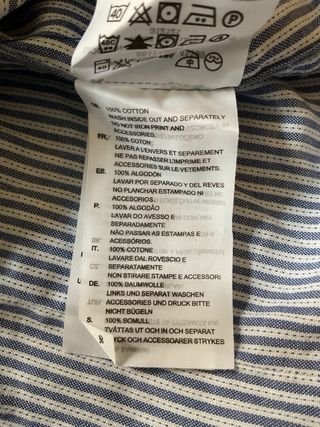 Camisa manga larga de hombre de G-Star Raw (M)