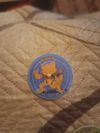 Tazo Pokémon #63 Abra Psíquico