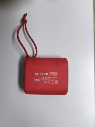 Altavoz Bluetooth Koleer Rojo