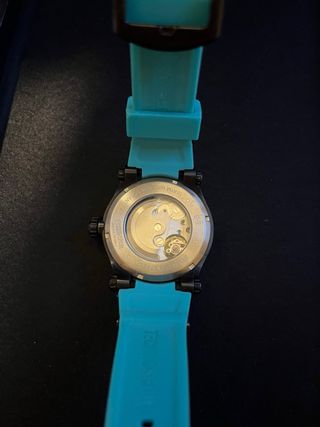 Reloj TechnoSport Negro y Turquesa