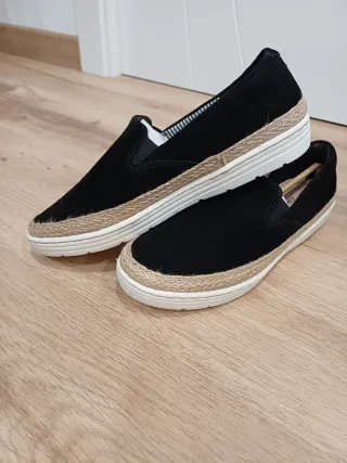 Clarks Negro Talla 40 Cuero Nobuk