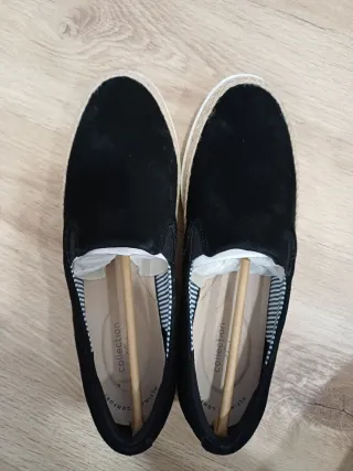 Clarks Negro Talla 40 Cuero Nobuk