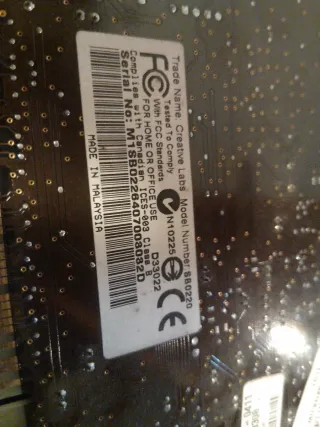 Creative Soundblaster Live 5.1 Digital