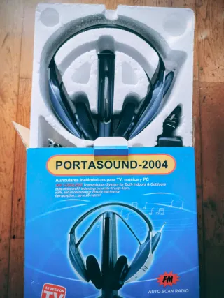 Auriculares Inalámbricos PORTASOUND 2004