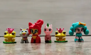 Cabeza PinyPon Neon Party con muñecos y accesorios