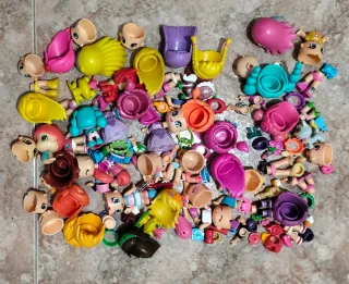 Cabeza PinyPon Neon Party con muñecos y accesorios