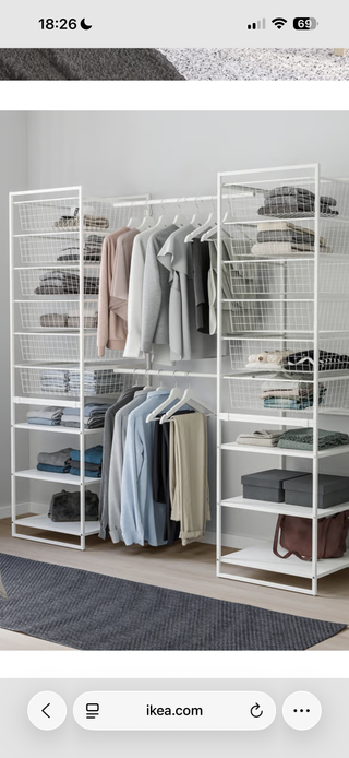 Estructura vestidor JONAXEL IKEA