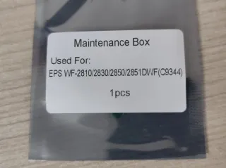 Chip di Reset per Vaschetta di Manutenzione