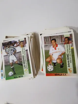Lote 390 cromos Liga 96-97 Panini