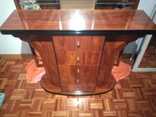 Mueble de entrada madera