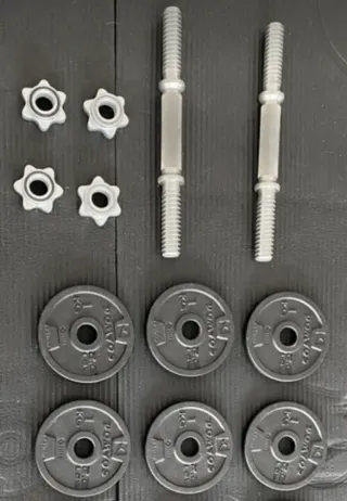 Manubri e dischi pesi 28mm