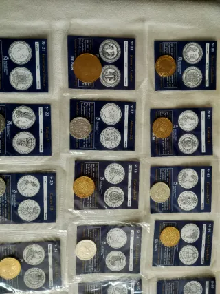 Colección Monedas Del Real a la Peseta