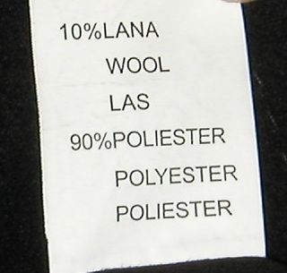 Chaquetón vintage mujer T-46 negro