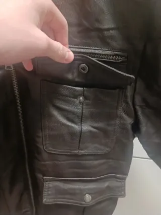 CHAQUETA CUERo‼️ VINTAGE