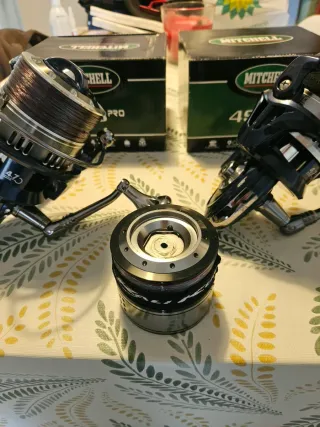 Pareja Carrete Mitchell 498 Pro seminuevos