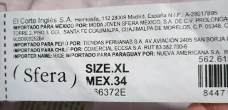 Falda midi Sfera Talla XL