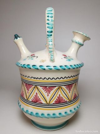 Antiguo Botijo Cantir Puente del Arz