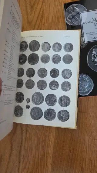 3 Volúmenes Sylloge Nummorum Graecorum España