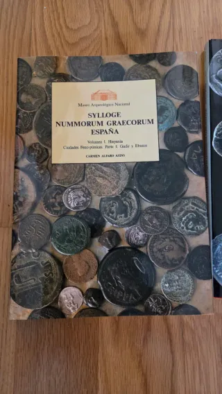 3 Volúmenes Sylloge Nummorum Graecorum España