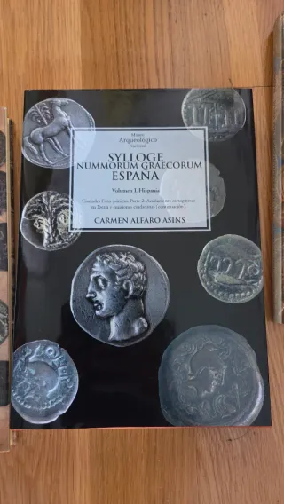3 Volúmenes Sylloge Nummorum Graecorum España