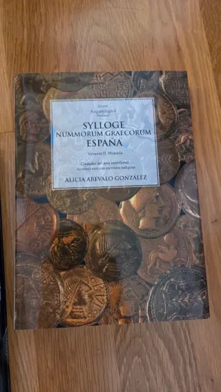 3 Volúmenes Sylloge Nummorum Graecorum España