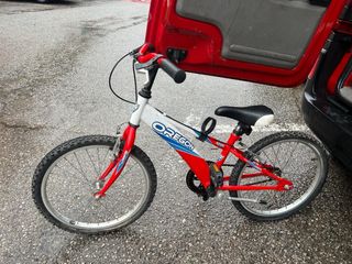 Bicicleta infantil Oregon roja y blanca
