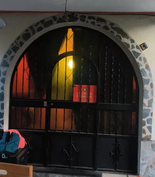 Puerta Hierro Artesanal Estilo Nazarí
