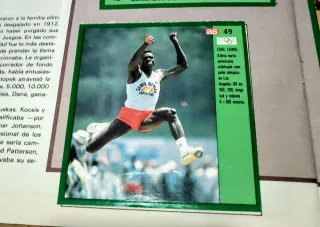 Álbum "Ases Olímpicos" año 1988