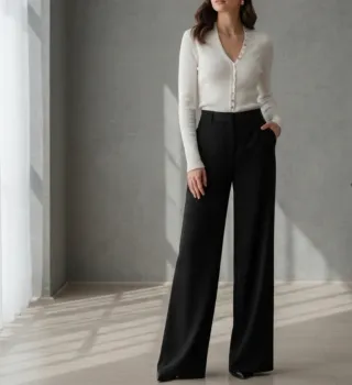 Chaqueta Zara punto acanalado