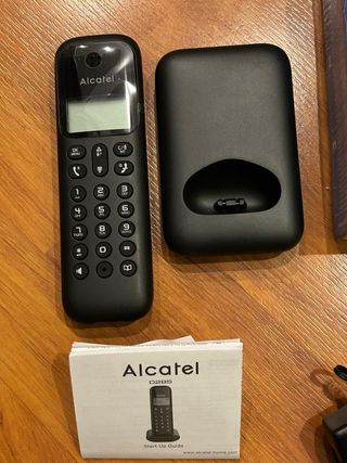 Teléfono Inalámbrico Alcatel D285 Negro