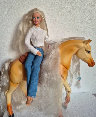 Cavallo Barbie Tawny Mattel 2005 Funzionante