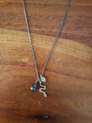 Cadena plata 925 con 3 colgantes