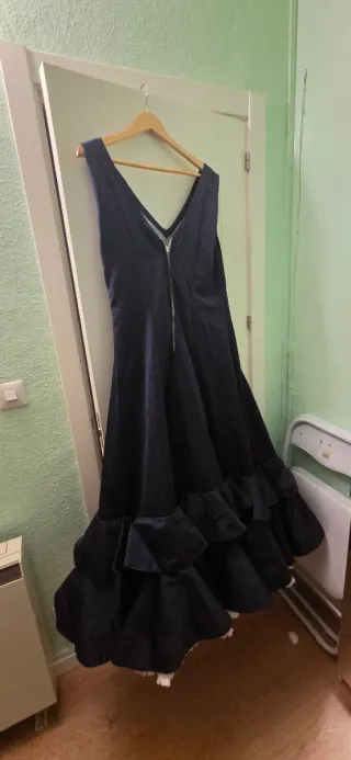 Vestido de Flamenco Azul