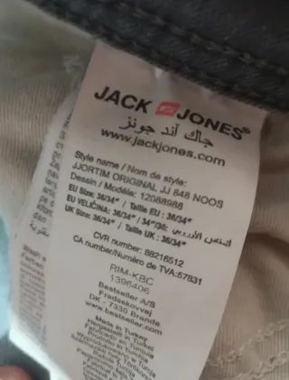 Pantalón corto gris Jack & Jones Slim Fit