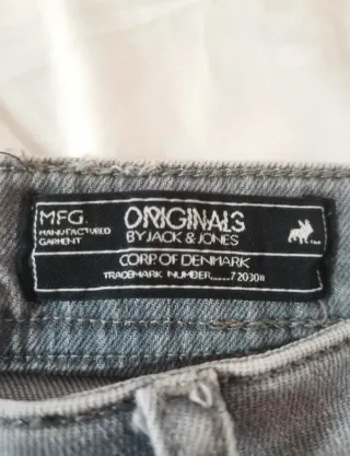 Pantalón corto gris Jack & Jones Slim Fit