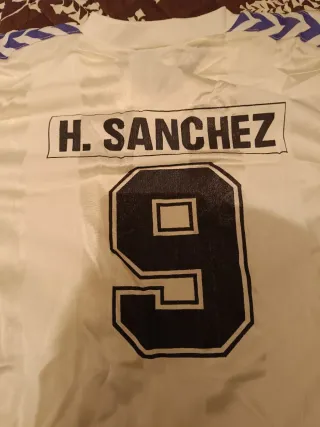 Camiseta y pantalón Hugo Sánchez R.Madrid