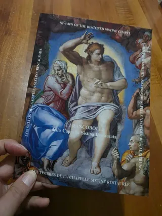 Vaticano 1994 Folder Cappella Sistina