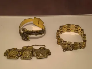 Bisutería vintage damasquinado de Toledo