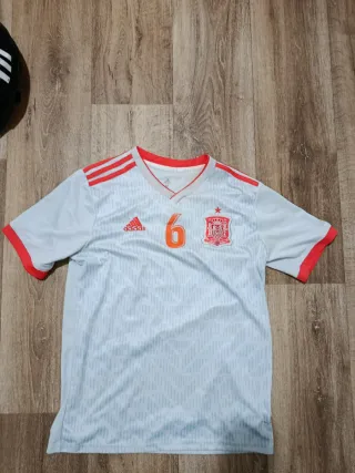 Camiseta España Iniesta 6 talla M