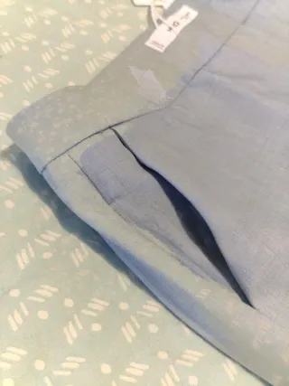 Pantalón de traje recto talla 40