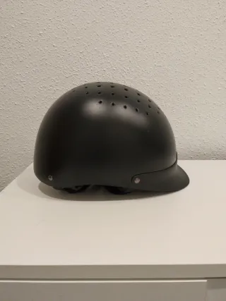 Casco de equitación Fouganza negro