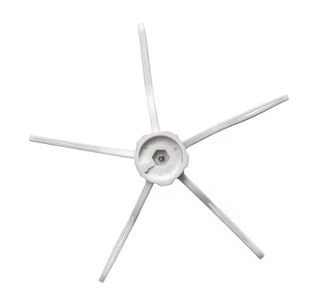 8 Cepillos Laterales Aspiradora Pentagonal Blancos