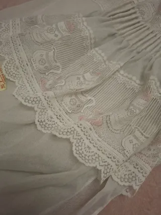 Cortinas de cocina con encaje