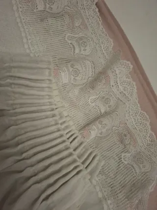 Cortinas de cocina con encaje