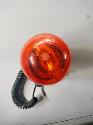 Rotativo Naranja Tractor Coche 12V